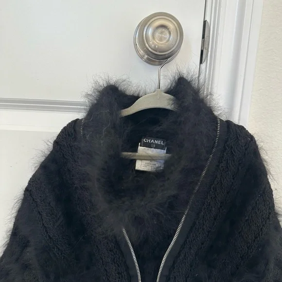 Chanel Angora Fur Sweater